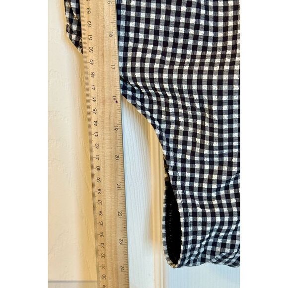 Envya One Piece Fully Lined Low Back Cheeky Hi Cut Swimsuit Crepe Front Material - Picture 7 of 11